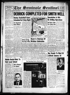 The Seminole Sentinel (Seminole, Tex.), Vol. 33, No. 48, Ed. 1 Thursday, January 9, 1941