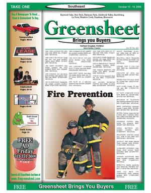 Greensheet (Houston, Tex.), Vol. 37, No. 421, Ed. 1 Tuesday, October 10, 2006