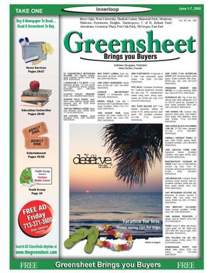 Greensheet (Houston, Tex.), Vol. 36, No. 196, Ed. 1 Wednesday, June 1, 2005