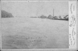 Primary view of [the Brazos River taken during the flood of 1899.]