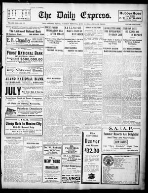 The Daily Express. (San Antonio, Tex.), Vol. 41, No. 177, Ed. 1 Tuesday, June 26, 1906