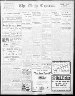 The Daily Express. (San Antonio, Tex.), Vol. 41, No. 332, Ed. 1 Wednesday, November 28, 1906