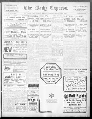 The Daily Express. (San Antonio, Tex.), Vol. 41, No. 333, Ed. 1 Thursday, November 29, 1906