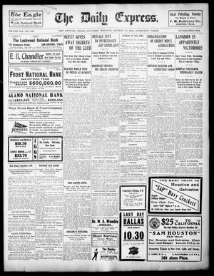 The Daily Express. (San Antonio, Tex.), Vol. 41, No. 300, Ed. 1 Saturday, October 27, 1906