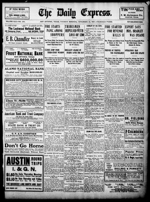 The Daily Express. (San Antonio, Tex.), Vol. 42, No. 330, Ed. 1 Tuesday, November 26, 1907