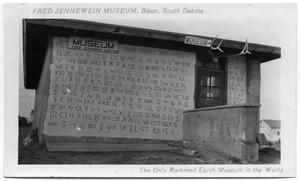 Primary view of object titled 'Fred Jennewien Museum, Exterior'.