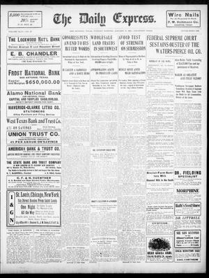 The Daily Express. (San Antonio, Tex.), Vol. 44, No. 19, Ed. 1 Tuesday, January 19, 1909