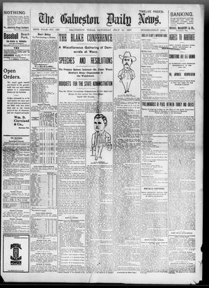 Primary view of object titled 'The Galveston Daily News. (Galveston, Tex.), Vol. 56, No. 129, Ed. 1 Saturday, July 31, 1897'.