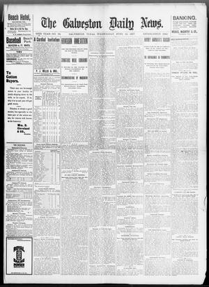 Primary view of object titled 'The Galveston Daily News. (Galveston, Tex.), Vol. 56, No. 84, Ed. 1 Wednesday, June 16, 1897'.