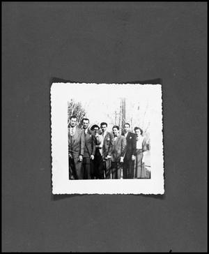Primary view of object titled '[Negative of Lerma Family Photo, 1953]'.