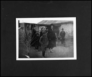 Primary view of object titled '[Photograph of Lerma Family in Front of a House]'.