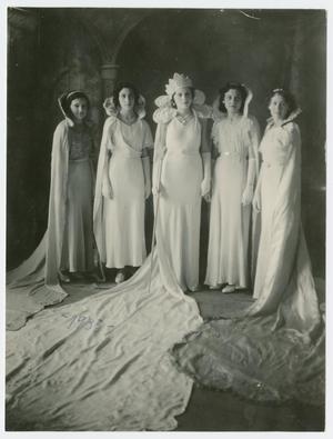 Primary view of object titled '[Coronation of Easter Queen, 1934]'.