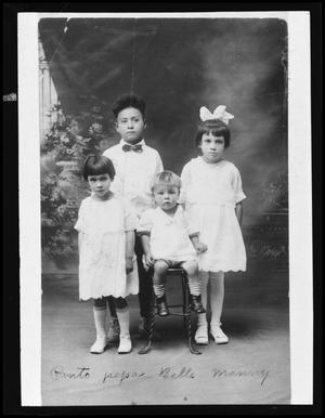 Primary view of object titled '[Photograph of Lerma Children]'.