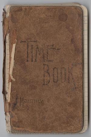 Primary view of object titled 'Time Book'.