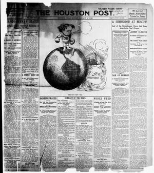 Primary view of object titled 'The Houston Post. (Houston, Tex.), Vol. 21, No. 292, Ed. 1 Monday, January 1, 1906'.