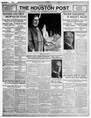 The Houston Post (Houston, Tex.), Vol. 27TH YEAR, Ed. 1 Wednesday, May 1, 1912