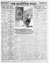 Thumbnail image of item number 1 in: 'The Houston Post. (Houston, Tex.), Vol. 25TH YEAR, Ed. 1 Saturday, January 29, 1910'.