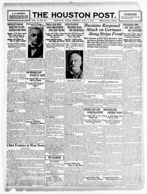 The Houston Post. (Houston, Tex.), Vol. 33, No. 89, Ed. 1 Monday, July 2, 1917