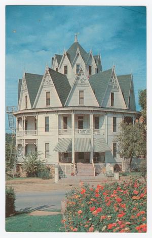 Primary view of object titled '[Postcard of the Hexagon Hotel]'.