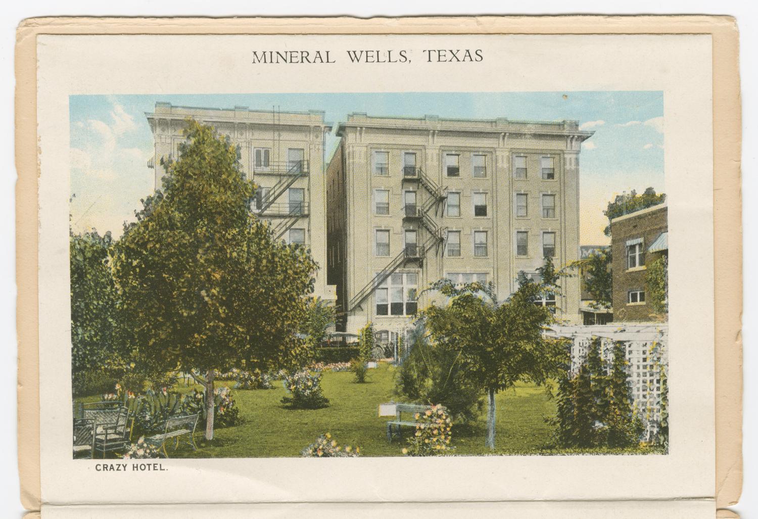 [Souvenir Folder of Mineral Wells, Texas]
                                                
                                                    [Sequence #]: 4 of 21
                                                