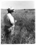 Photograph: [Photograph of a Man Standing in a Field of Grass]