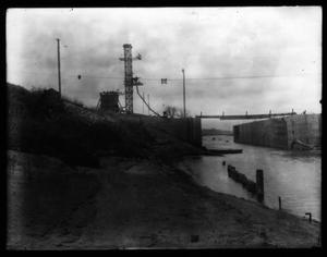 Primary view of object titled 'Brazos River: Lock and Dam #8'.