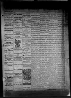 The Albany News. (Albany, Tex.), Vol. 1, No. 30, Ed. 1 Friday, September 19, 1884