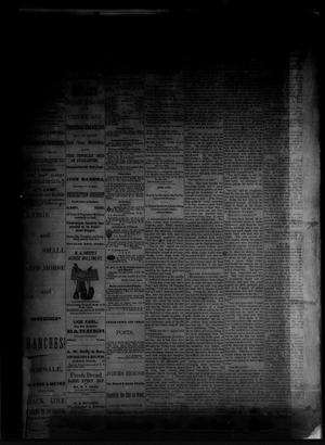 The Albany News. (Albany, Tex.), Vol. [1], No. [20], Ed. 1 Friday, July 11, 1884