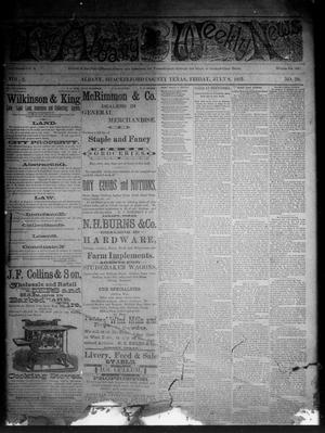 The Albany Weekly News (Albany, Tex.), Vol. 2, No. 28, Ed. 1 Friday, July 8, 1892