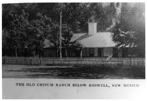 Primary view of object titled 'Chisum Ranch in New Mexico'.