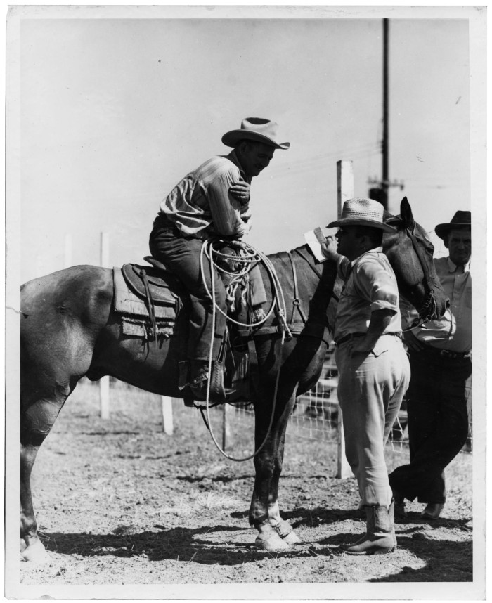 Two Cowboys Talking - The Portal to Texas History