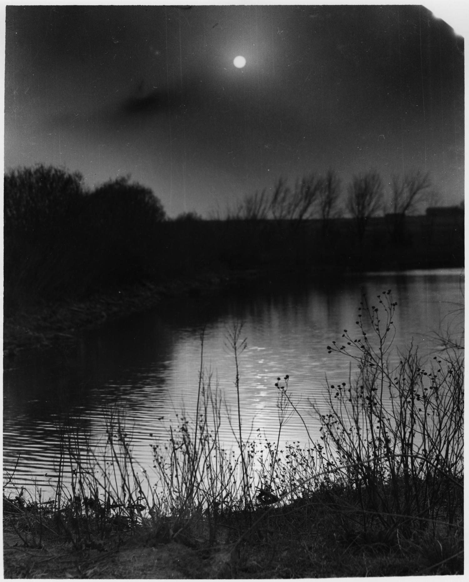 Albums 97+ Images the moon was shining on the lake at night Excellent