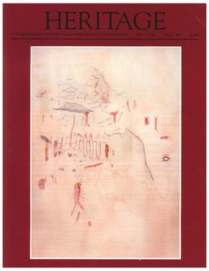 Primary view of object titled 'Heritage, Volume 7, Number 4, Fall 1989'.