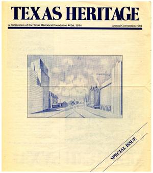Texas Heritage, Special Issue: Annual Convention 1984