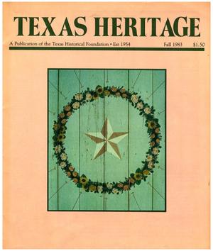 Texas Heritage, Fall 1983
