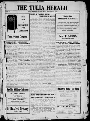 The Tulia Herald (Tulia, Tex), Vol. 13, No. 50, Ed. 1, Friday, December 15, 1922