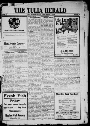 The Tulia Herald (Tulia, Tex), Vol. 14, No. 10, Ed. 1, Friday, March 9, 1923