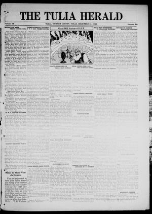 The Tulia Herald (Tulia, Tex), Vol. 16, No. 50, Ed. 1, Friday, December 11, 1925