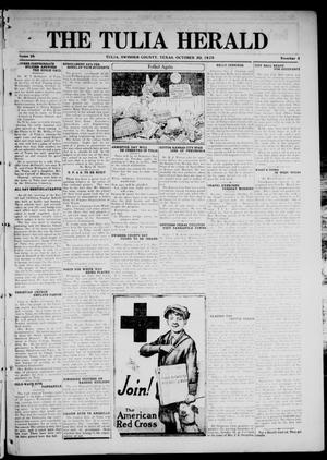 The Tulia Herald (Tulia, Tex), Vol. 16, No. 44, Ed. 1, Friday, October 30, 1925