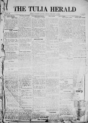 The Tulia Herald (Tulia, Tex), Vol. 16, No. 2, Ed. 1, Friday, January 9, 1925