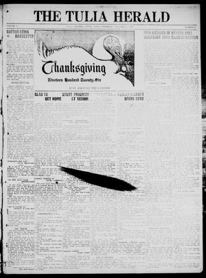 The Tulia Herald (Tulia, Tex), Vol. 17, No. 47, Ed. 1, Thursday, November 18, 1926
