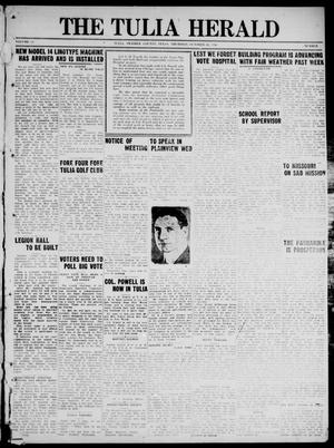 The Tulia Herald (Tulia, Tex), Vol. 17, No. 44, Ed. 1, Thursday, October 28, 1926