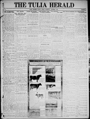 The Tulia Herald (Tulia, Tex), Vol. 17, No. 41, Ed. 1, Thursday, October 7, 1926