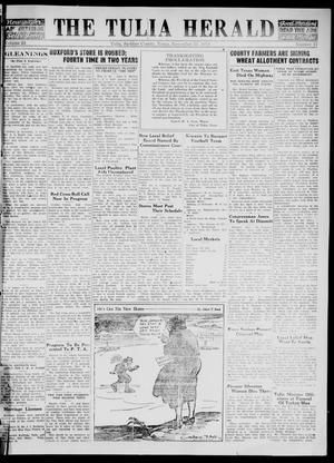 The Tulia Herald (Tulia, Tex), Vol. 24, No. 47, Ed. 1, Thursday, November 23, 1933