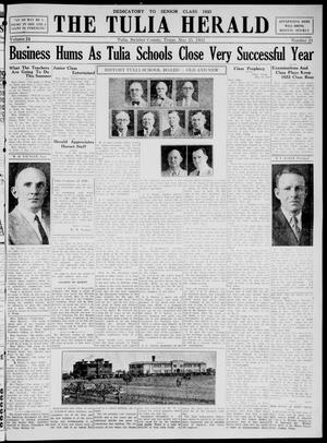 The Tulia Herald (Tulia, Tex), Vol. 24, No. 21, Ed. 1, Thursday, May 25, 1933