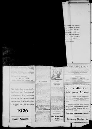 The Tulia Herald (Tulia, Tex), Vol. 16, No. 1, Ed. 1, Friday, January 1, 1926