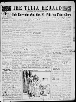 The Tulia Herald (Tulia, Tex), Vol. 25, No. 11, Ed. 1, Thursday, March 15, 1934