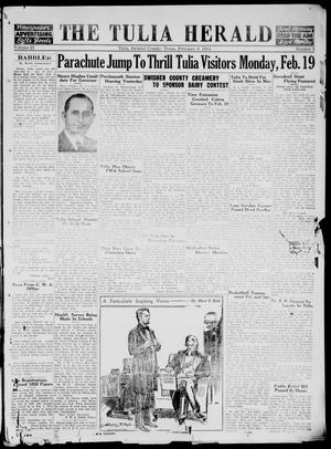 The Tulia Herald (Tulia, Tex), Vol. 25, No. 6, Ed. 1, Thursday, February 8, 1934