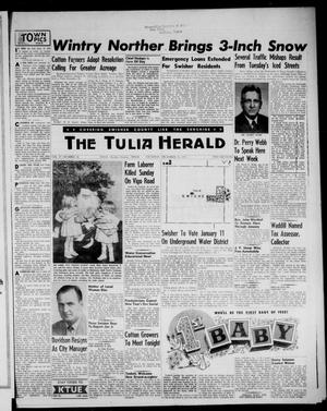 Primary view of object titled 'The Tulia Herald (Tulia, Tex), Vol. 47, No. 52, Ed. 1, Thursday, December 30, 1954'.