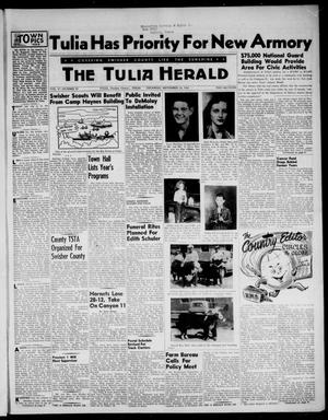 The Tulia Herald (Tulia, Tex), Vol. 47, No. 39, Ed. 1, Thursday, September 30, 1954